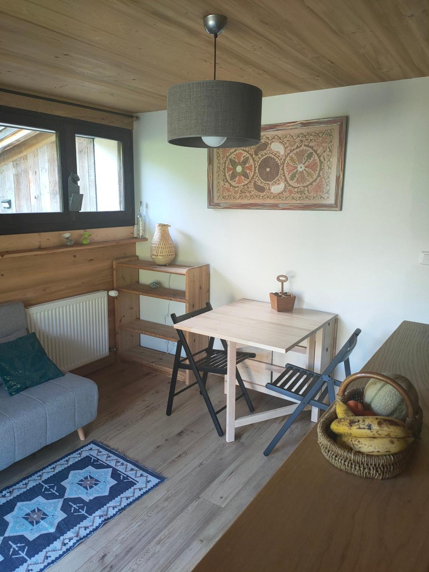 Beau Studio Dans La Vallee De Chamonix Les Trabets Экстерьер фото